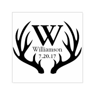 Rustikale Schwarzwildangler Familienname Permastempel