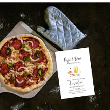 Rustikale Slice Pizza & Beers & Schnuller Kinderdu