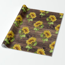 Rustikale Sonnenblume auf Holz