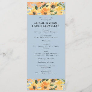 Rustikale Sonnenblume Bouquet Wasserfarbe Programm