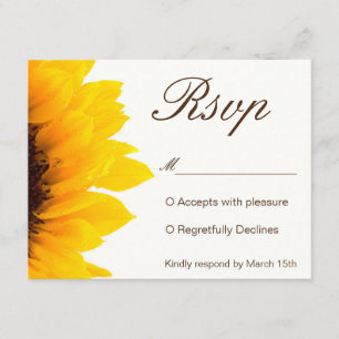 Rustikale Sonnenblume Einladung UAWG