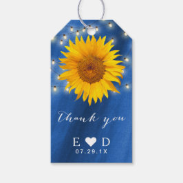 Rustikale Sonnenblumen-String Lights Marine Gastge Geschenkanhänger
