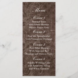 Rustikale Spitzen wrapped Mason Jar Wedding Programm