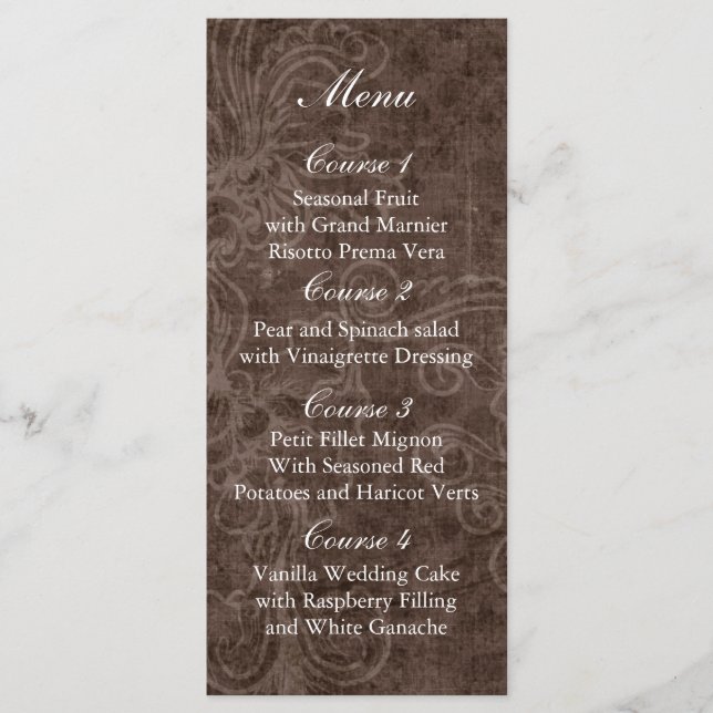 Rustikale Spitzen wrapped Mason Jar Wedding Programm (Vorderseite)