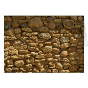 Rustikale Steinmauer