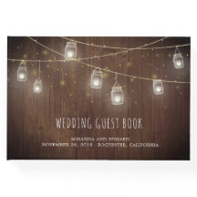 Rustikale Streicher von Mason Jars Fireflies Hochz