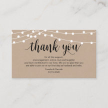 Rustikale String Lights, Black, Wedding Danke