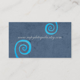 Rustikale Tafel Vintag Visitenkarte