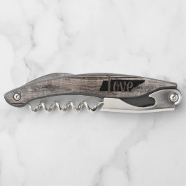 rustikale TENNESSEE-LIEBE in Skripten Kellnermesser