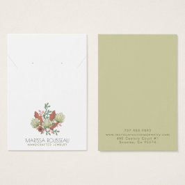 Rustikale Terracotta-Tonspur mit Nekklasseanzeige