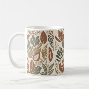 Rustikale Terracotta Wildblume Boho Eclectic Sprin Kaffeetasse