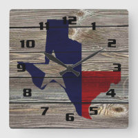 Rustikale Texas auf authentischem Holz