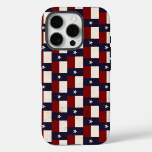 Rustikale Texas-Flagge iPhone-Hülle iPhone 16 Pro Hülle