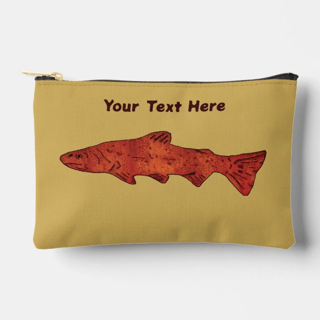 Rustikale Trout Sling Tasche (Vorderseite)