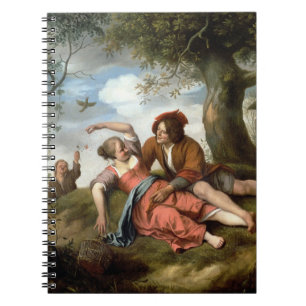 Rustikale Umwerbung Notizblock