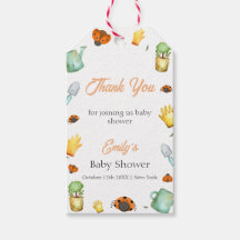 Rustikale Vegetation Ladybug Garden Babydusche