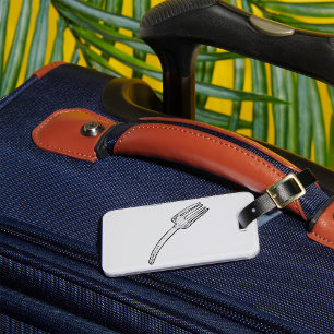 Rustikale Vintage Gabel Retro-Kutsche Gepäckanhänger
