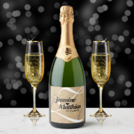 Rustikale, Vintage Mongram Burlap Wedding