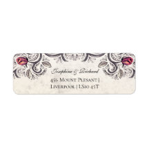 Rustikale Vintage-Rose