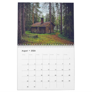Rustikale Waldhütten & Gemütliche Ferienhäuser Nat Kalender