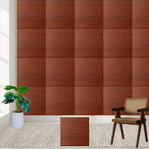 Rustikale, warme Braunholz Textur Keramik Tile Fliese
