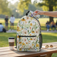 Rustikale Wasserfarben Wilde Blume Personalisierte