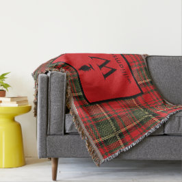 Rustikale Weihnachten Tartan Weihnachten Karierte  Decke