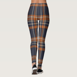 Rustikale Weihnachten/Winter kariert Leggings