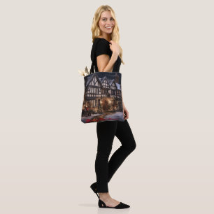 Rustikale Weihnachtsmagie Tasche
