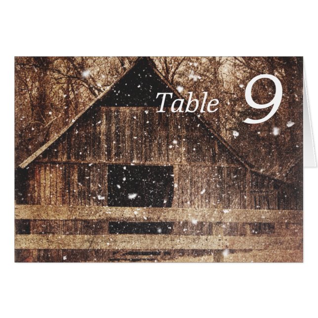 rustikale Western Wintermärsche (Vorderseite (Horizontal))