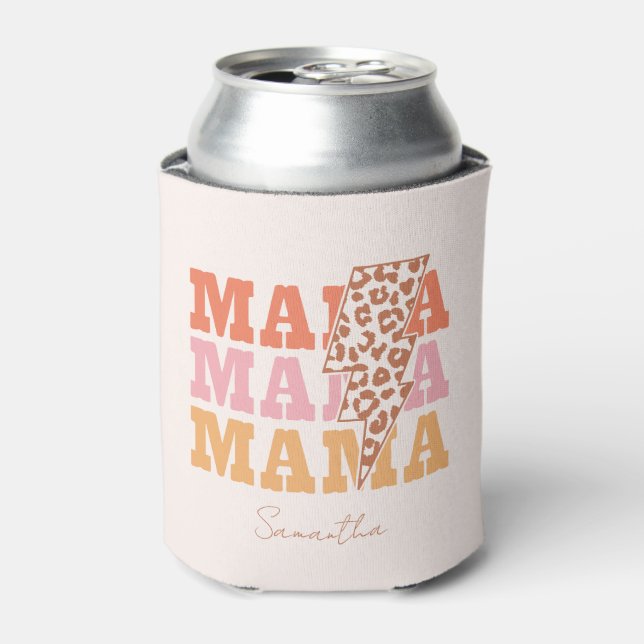 Rustikale Wiederholung "Mama" Dosenkühler (Kanne Vorderseite)