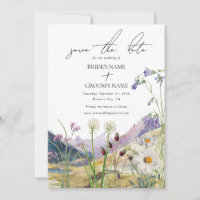 Rustikale Wildblume Hochzeit