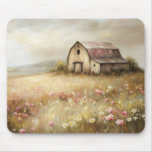 Rustikale Wildblume Mousepad