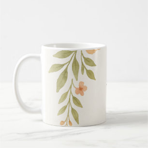 Rustikale Wildblume Trauzeugen Tasse