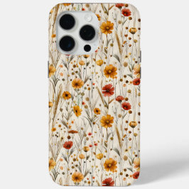 Rustikale Wildblumen - Boho Fall Floral Muster Case-Mate iPhone Hülle
