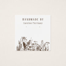 Rustikale Wildblumen mit Grafikkarte