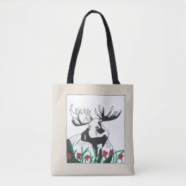 Rustikale Wildblumen Tasche