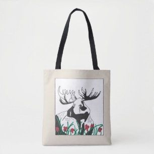 Rustikale Wildblumen Tasche