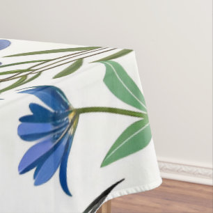 Rustikale Wildblumen Tischdecke