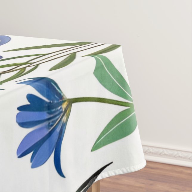 Rustikale Wildblumen Tischdecke (Beispiel)