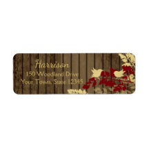 Rustikale Woodland Birds Urlaubsadresse