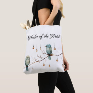 Rustikale Woodland Love Birds Romantische Hochzeit Tasche