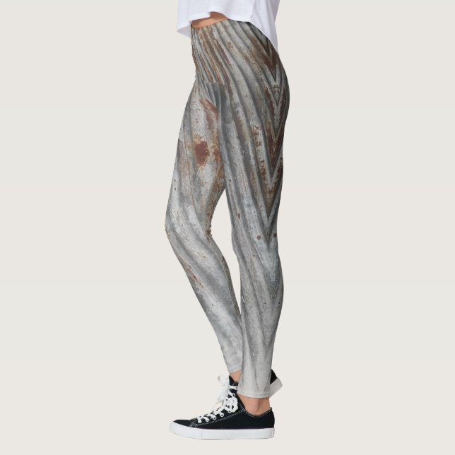 rustikale Zinn-Leggings Leggings (Links)