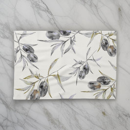 Rustikale Zweigstelle des Toskanischen Olive Geschirrtuch