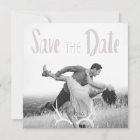 Rustikaler Antler Art Graphic Square Save the Date