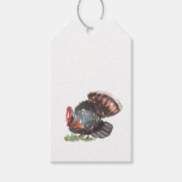 Rustikaler Bauernhof Erntedank Türkei Geschenkanhänger