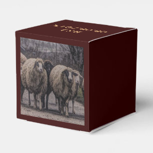 Rustikaler Bauernhof Geschenkschachtel