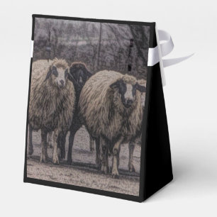 Rustikaler Bauernhof Geschenkschachtel