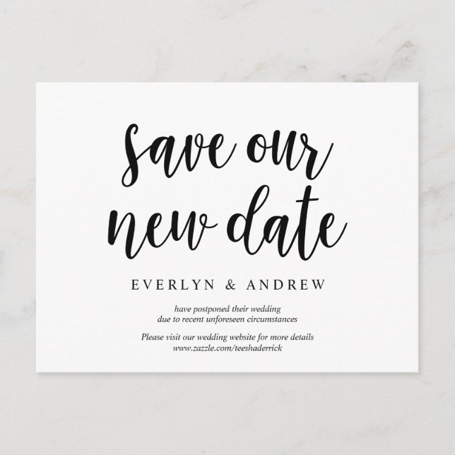 Rustikaler Bauernhof, rett unseres neuen Datums, n Postkarte (Vorderseite)