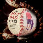 Rustikaler bester Vater je Vatertag FotoCollage Baseball<br><div class="desc">Rustikaler Bester Vater je Vatertag Zwei FotoCollage Baseball. Dieses moderne und personalisierte Baseball ist ein Geschenk für einen Vater oder einen neuen Vater. Der beste Papa je zwei Foto-Vorlage Baseball. Personalisieren Sie es mit zwei Fotos und Namen. Der Hintergrund ist rustikal beige Textur und der Text ist trendig schwarz und...</div>